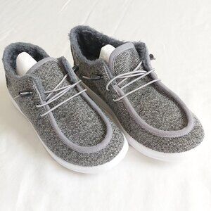 Womens Slippers Fluffy Bedroom Indoor/Outdoor Slippers, Size 9